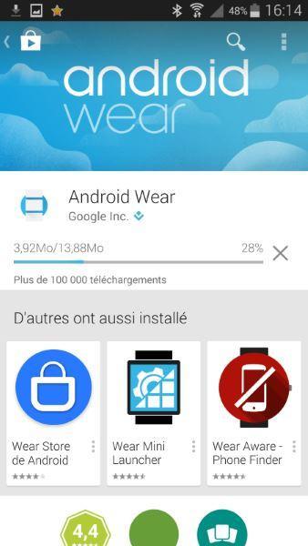 Android Wear Application