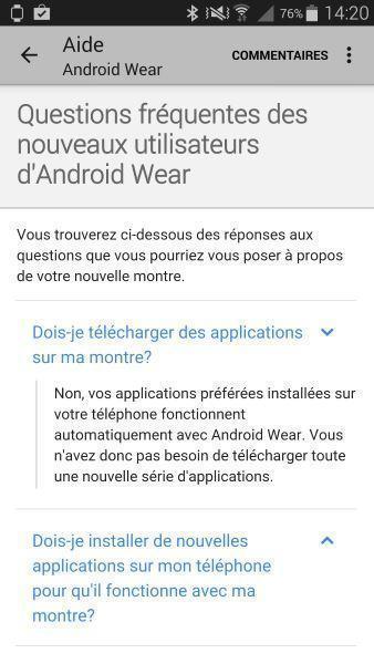 Android Wear Application