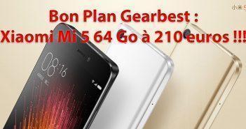 Xiaomi Mi 5 Bon Plan