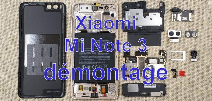 XIaomi Mi Note 3 Démontage