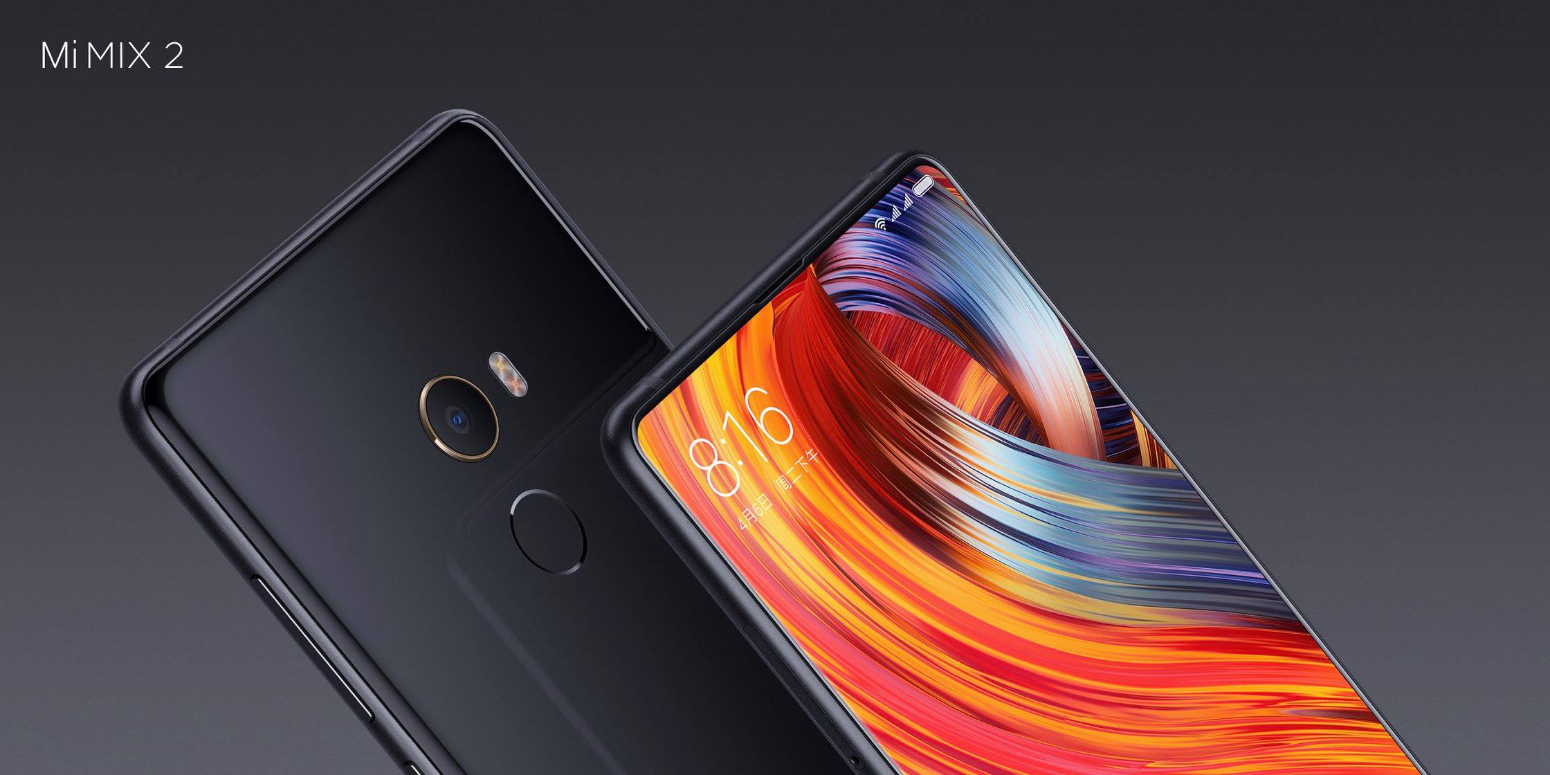 Le Xiaomi Mi Mix 2  est officiel 4G internationale 