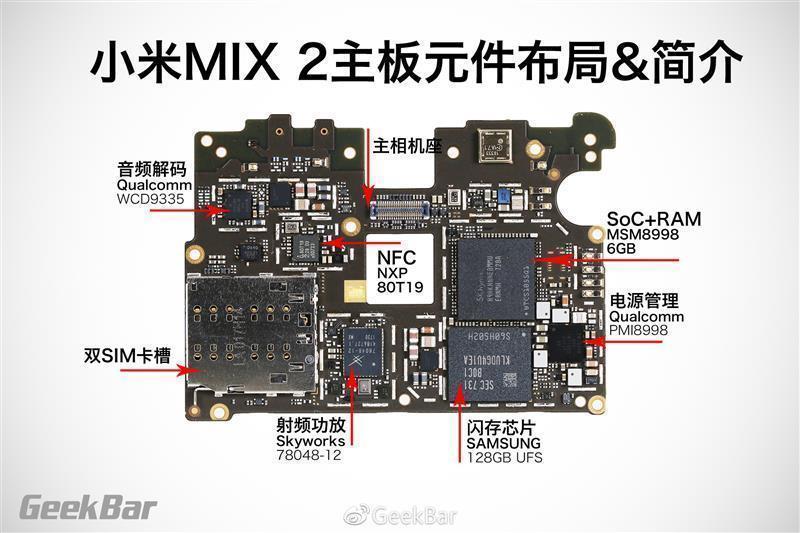 Xiaomi Mi Mix 2 démontage