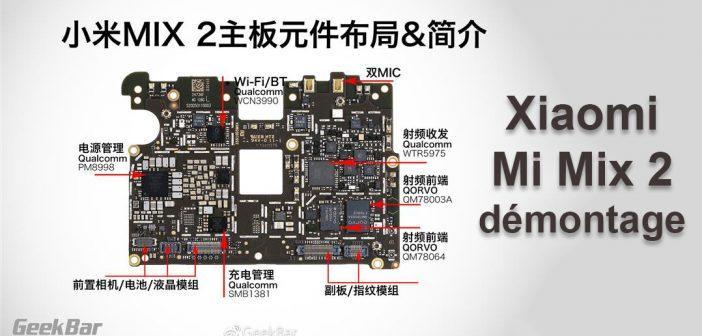 Xiaomi Mi Mix 2 démontage