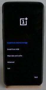 OnePlus 5t Installation OxygenOS