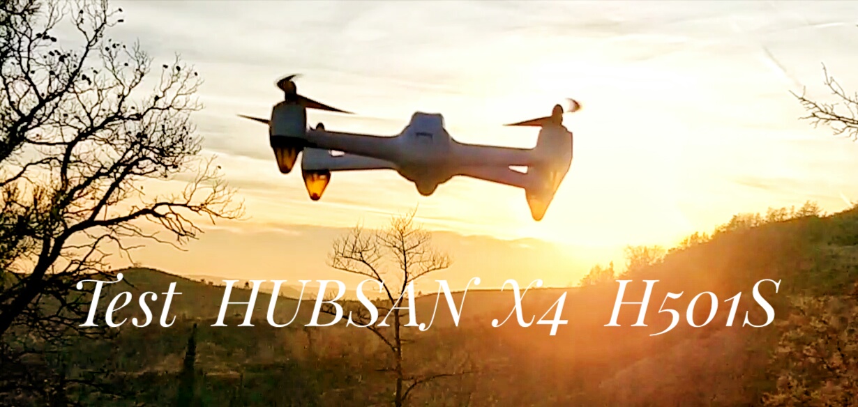 Hubsan H501S X4 Brushless Drone GPS 1080P HD cam/éra 5.8Ghz FPV 2.4Ghz RC Quadcopter avec H901A Emetteur Blanc Standard Version