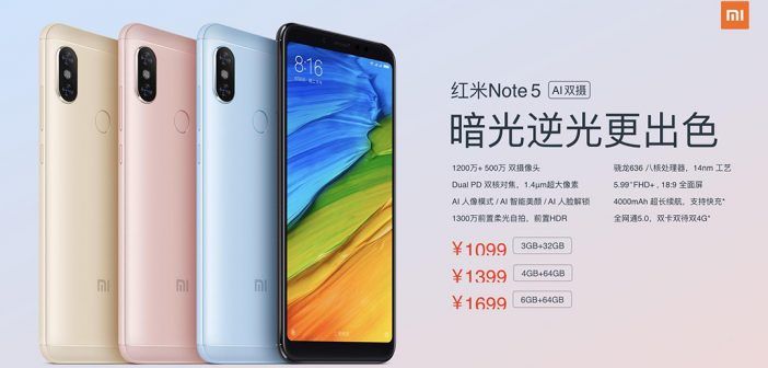 Xiaomi Redmi Note 5 AI