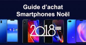 Guide d’achat d’un smartphone Noël 2018