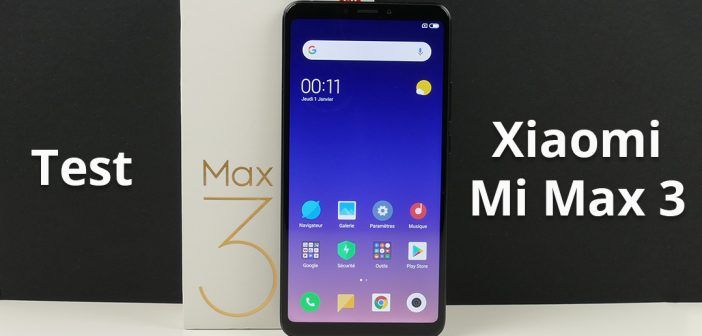 Test du Xiaomi Mi Max 3 : autonomie record