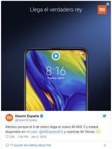 Xiaomi Mi Mix 3