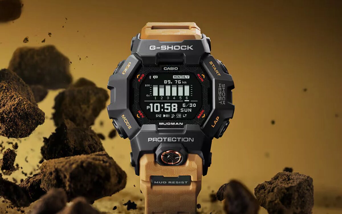 Casio Mudman GDG-B100 : trois nouveaux G‑Shock MIP avec suivi d’activité basique