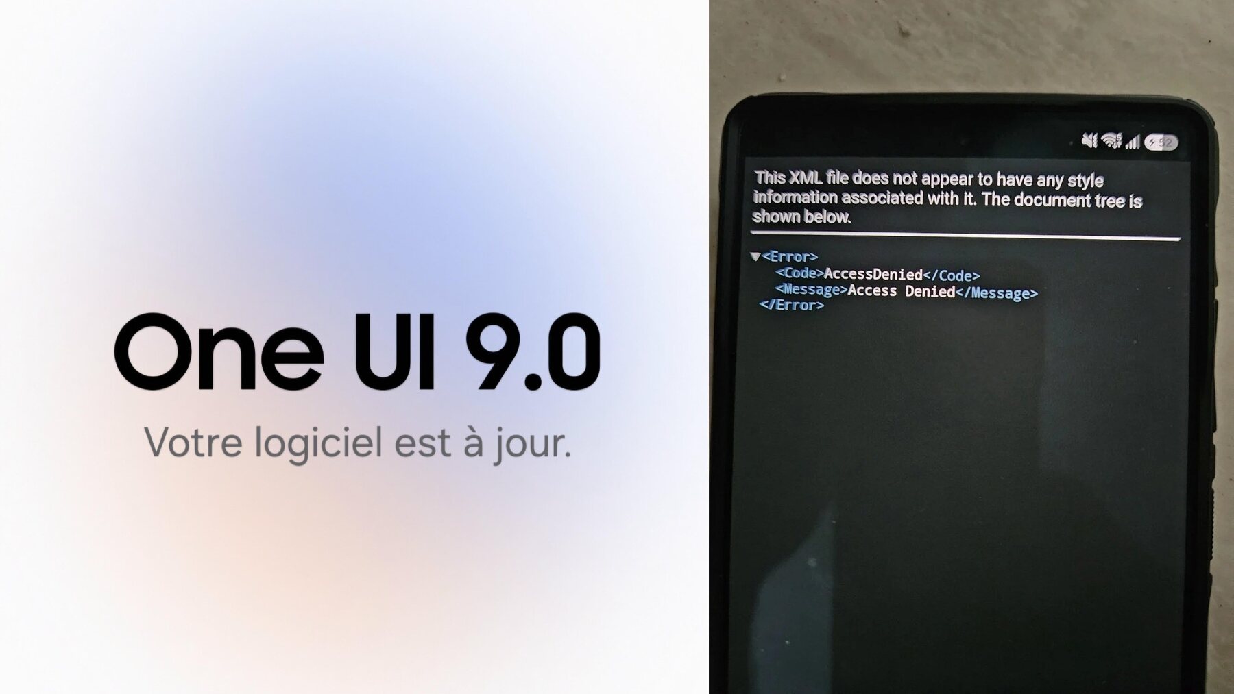 Mise à jour One UI 9.0 : le Galaxy A57 plante au démarrage — patience, et sauvegardez vos nerfs