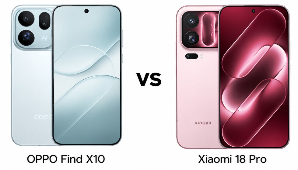 OPPO Find X10 vs Xiaomi 18 Pro — Xiaomi vaut‑il vraiment 200 $ de plus ?